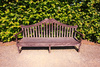 English bench - photo/picture definition - English bench word and phrase image