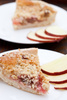 rhubarb crumble pie - photo/picture definition - rhubarb crumble pie word and phrase image