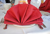napkin fan - photo/picture definition - napkin fan word and phrase image