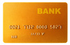 gold credit card - photo/picture definition - gold credit card word and phrase image