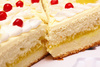 sponge cake - photo/picture definition - sponge cake word and phrase image