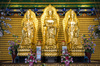 golden Buddha statue - photo/picture definition - golden Buddha statue word and phrase image